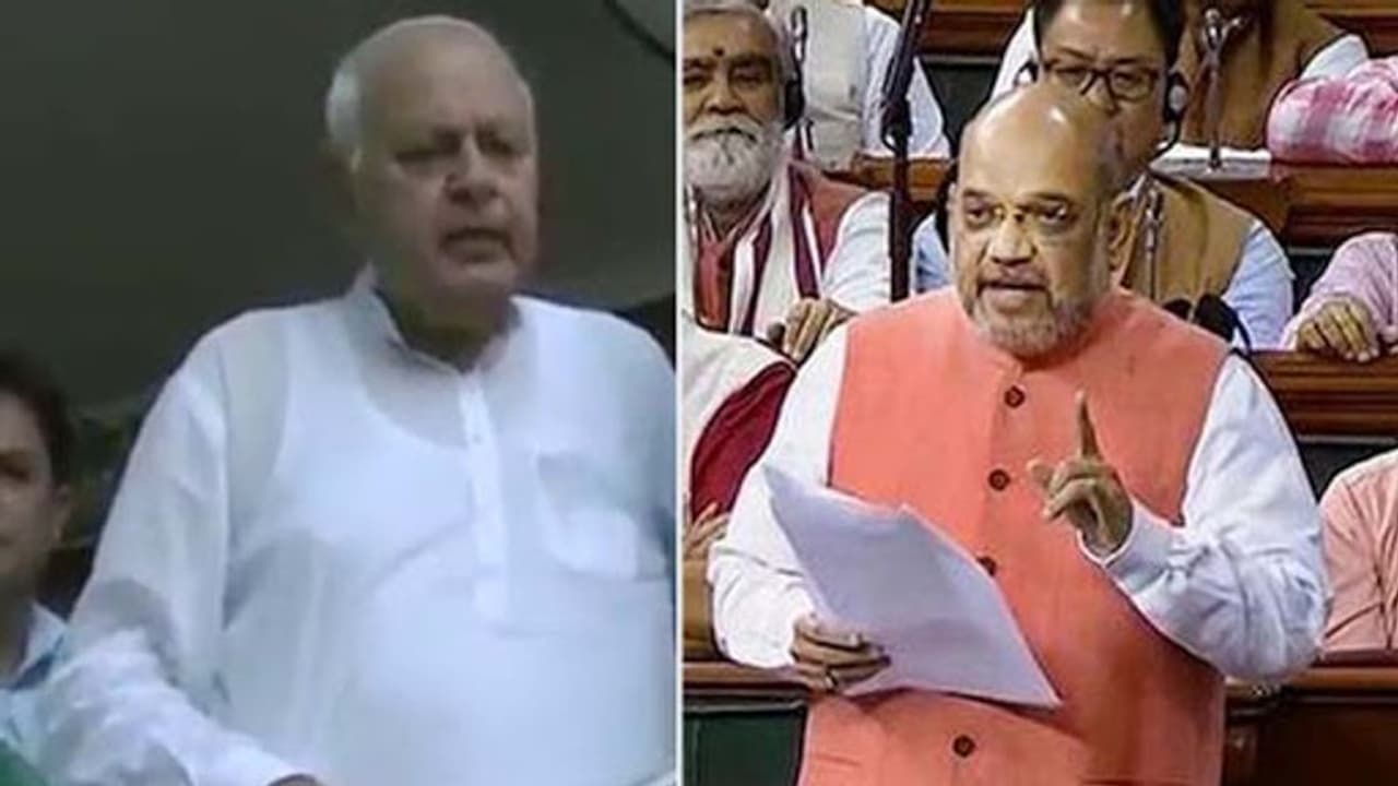 अमित शाह ने कहा घर पर मौज मस्ती में हैं फारूक अब्दुल्ला, पूर्व मुख्यमंत्री ने कहा झूठ बोल रही है सरकार अमित शाह ने कहा घर पर मौज मस्ती में हैं फारूक अब्दुल्ला, पूर्व मुख्यमंत्री ने कहा झूठ बोल रही है सरकार