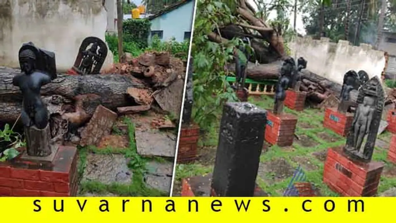 ಶಿವಮೊಗ್ಗ: ಮರಬಿದ್ದು ಶಿವಪ್ಪ ನಾಯಕ ಅರಮನೆ ಸ್ಮಾರಕಕ್ಕೆ ಧಕ್ಕೆ ಶಿವಮೊಗ್ಗ: ಮರಬಿದ್ದು ಶಿವಪ್ಪ ನಾಯಕ ಅರಮನೆ ಸ್ಮಾರಕಕ್ಕೆ ಧಕ್ಕೆ