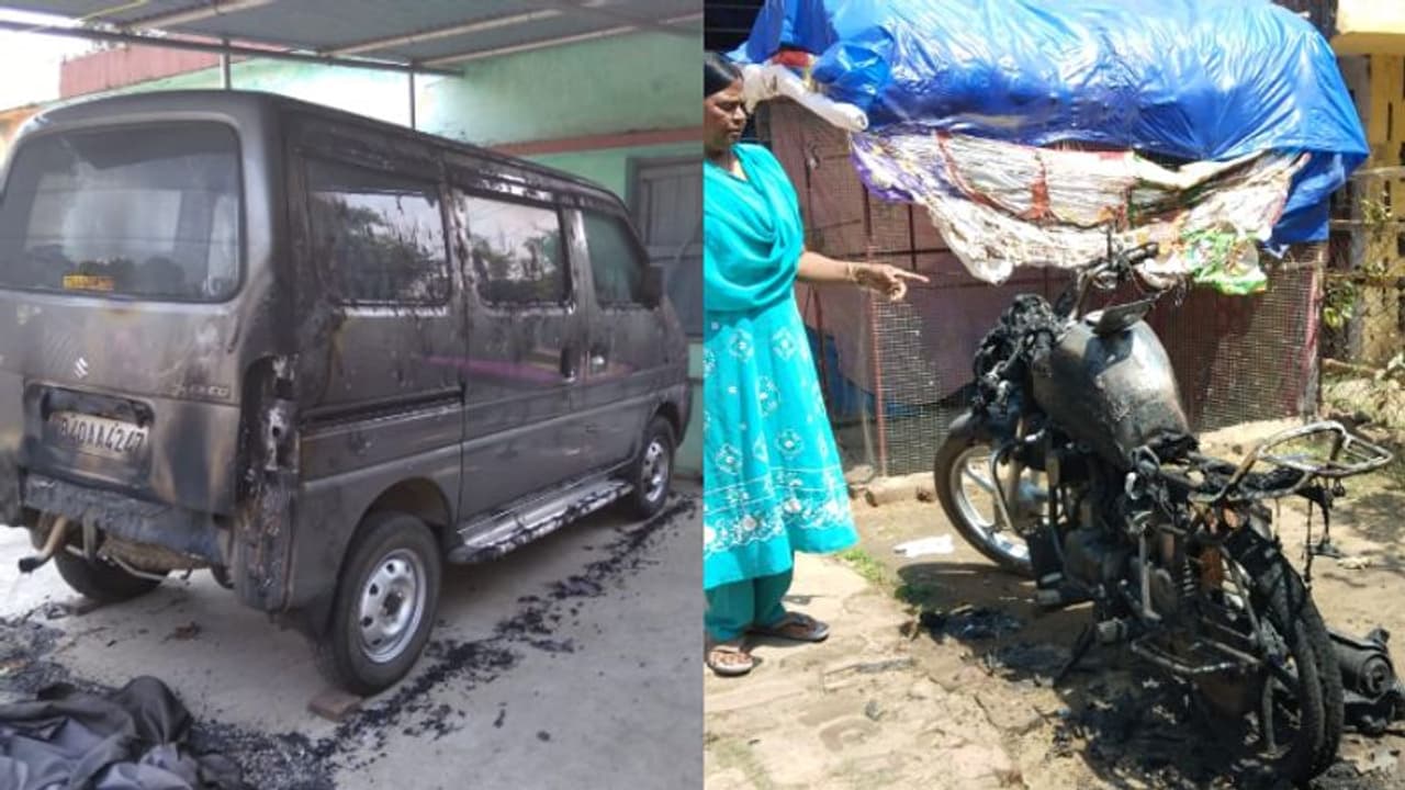 বাড়িতে থাকা বাইক, গাড়িতে আগুন, ৬ মাস ধরে দুর্গাপুরে রহস্যময় উপদ্রব
