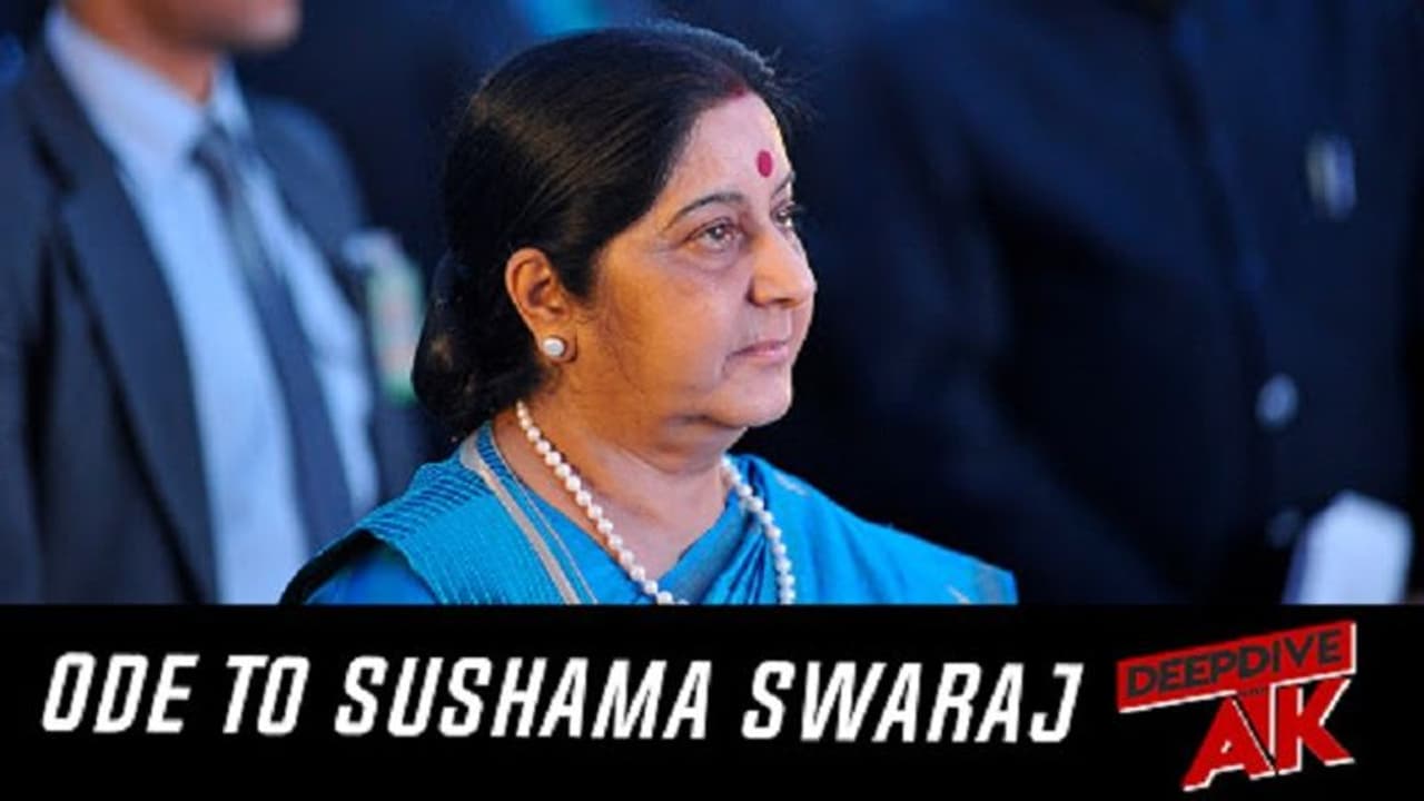 Deep Dive with Abhinav Khare:  Why Sushma Swaraj will always be known as people friendly minister