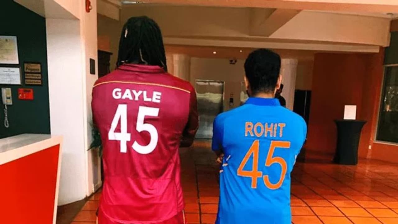 హిట్టింగ్ లోనే కాదు...అందులోనూ గేల్,రోహిత్ లకు పోలిక హిట్టింగ్ లోనే కాదు...అందులోనూ గేల్,రోహిత్ లకు పోలిక