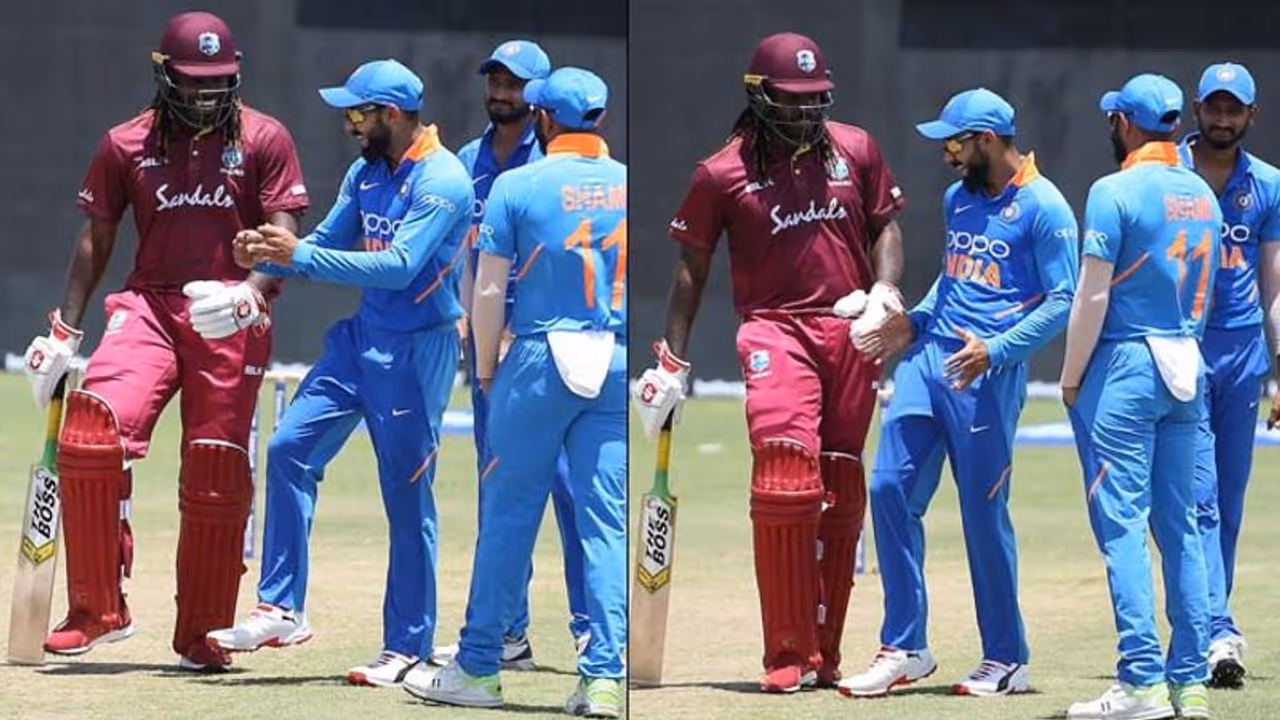 ಗೇಲ್ ಜತೆ ಭರ್ಜರಿ ಡ್ಯಾನ್ಸ್ ಮಾಡಿದ ಕೊಹ್ಲಿ..! ವಿಡಿಯೋ ವೈರಲ್‌!