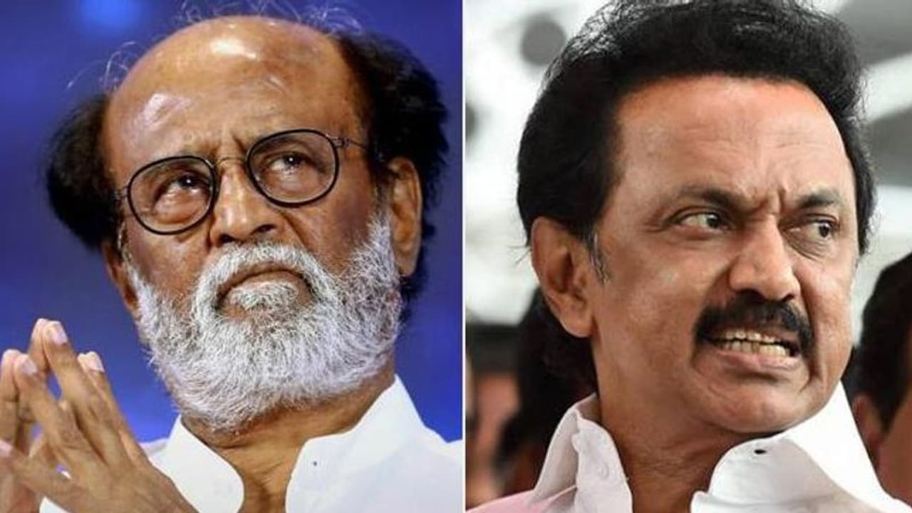 ரஜினிகாந்துடன் ஒப்பிட்டு மு.க.ஸ்டாலினை அசிங்கப்படுத்திய எஸ்.பி.வேலுமணி..!