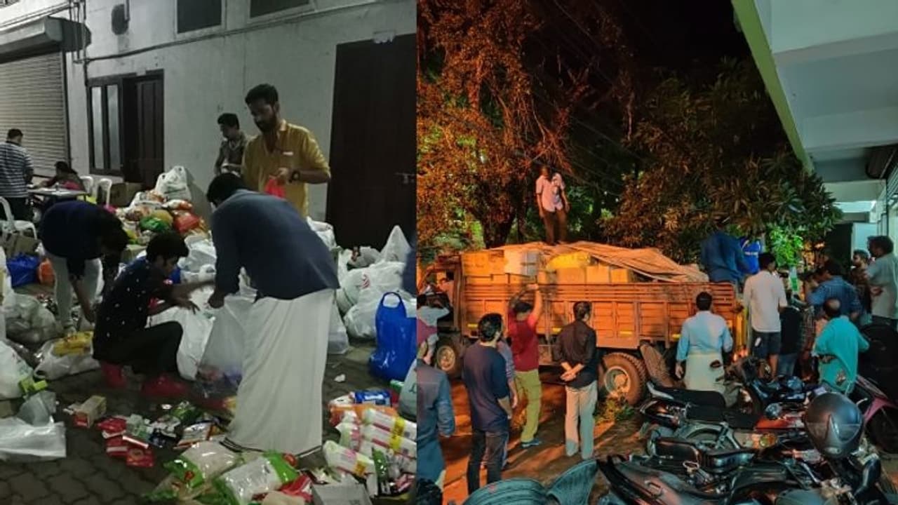 ദുരിതബാധിതര്ക്ക് കൈത്താങ്ങായി നാട്: കളക്ഷന് കേന്ദ്രങ്ങളില് തിരക്കേറി ദുരിതബാധിതര്ക്ക് കൈത്താങ്ങായി നാട്: കളക്ഷന് കേന്ദ്രങ്ങളില് തിരക്കേറി