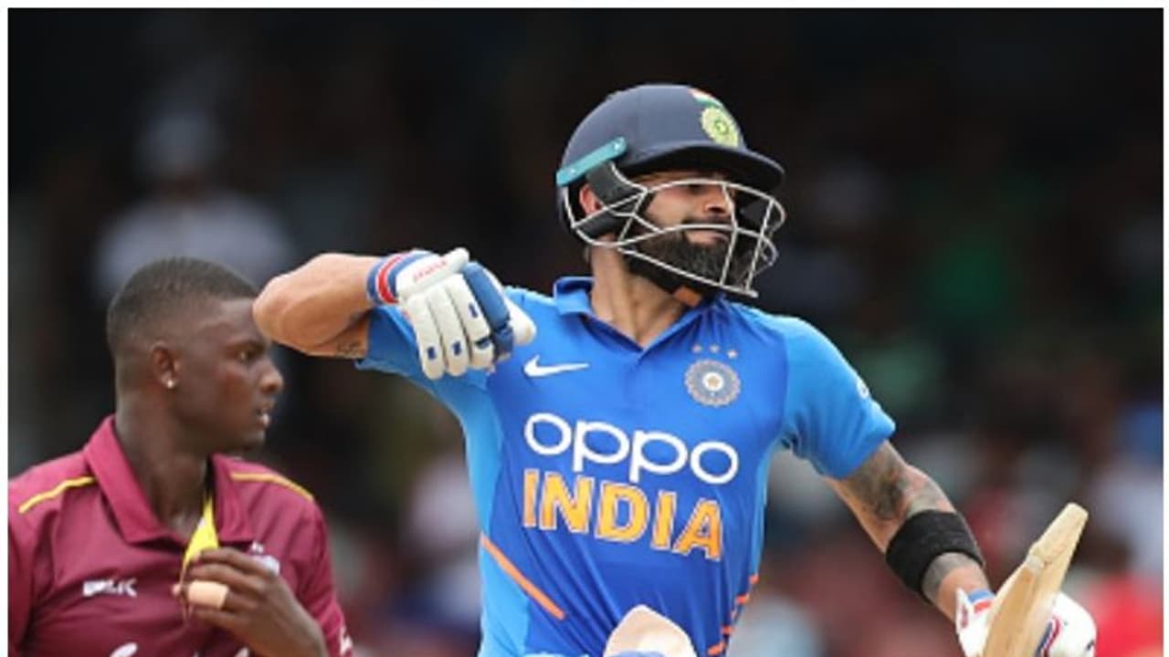 INDvWI 2ನೇ ಏಕದಿನ: ಸೆಂಚುರಿ ಸಿಡಿಸಿ ಪಾಂಟಿಂಗ್ ದಾಖಲೆ ಮುರಿದ ಕೊಹ್ಲಿ! INDvWI 2ನೇ ಏಕದಿನ: ಸೆಂಚುರಿ ಸಿಡಿಸಿ ಪಾಂಟಿಂಗ್ ದಾಖಲೆ ಮುರಿದ ಕೊಹ್ಲಿ!