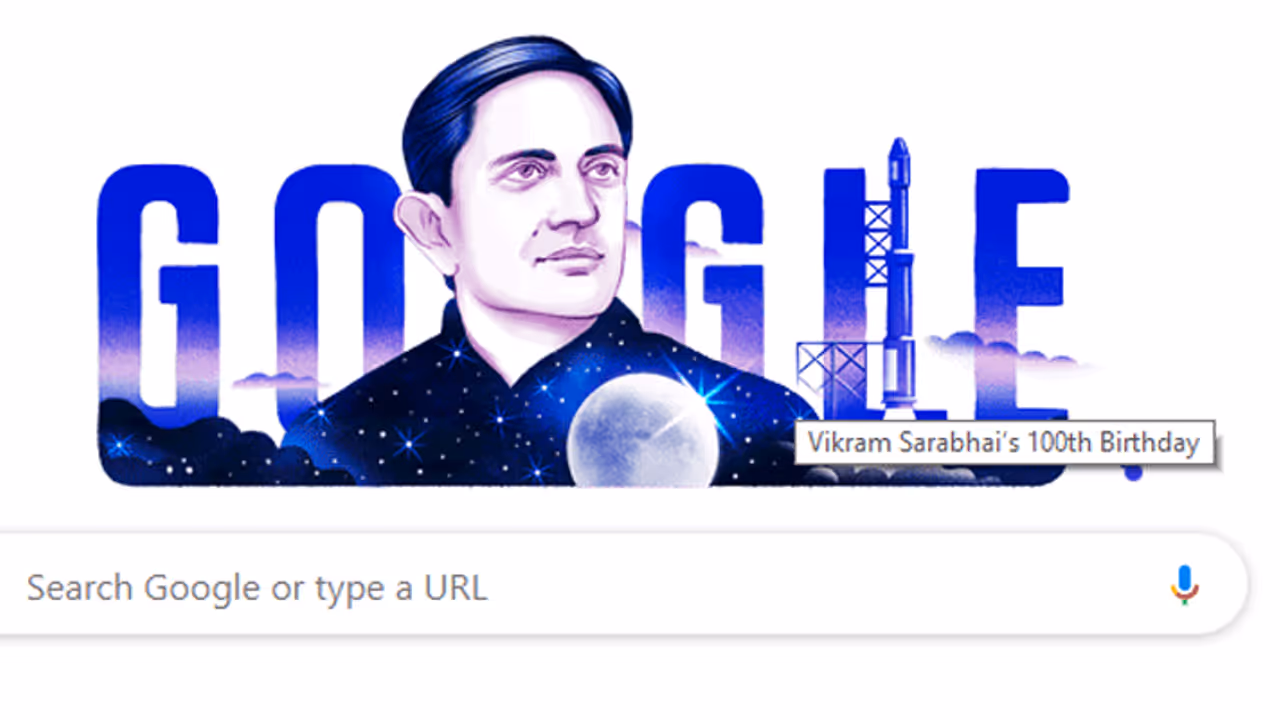 ఇస్రో పితామహుడు విక్రమ్ సారాభాయ్ కి డూడుల్ తో గూగుల్ నివాళి ఇస్రో పితామహుడు విక్రమ్ సారాభాయ్ కి డూడుల్ తో గూగుల్ నివాళి