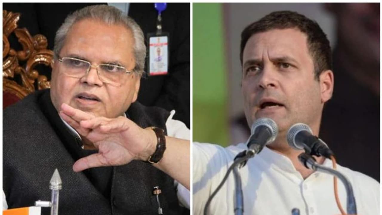 'വിമാനം അയച്ചുതരാം; ഇവിടെ വന്ന് സ്ഥിതിഗതികള്‍ മനസിലാക്കിയ ശേഷം പ്രതികരിക്കുക'; രാഹുല്‍ ഗാന്ധിയോട് ജമ്മു കശ്മീര്‍ ഗവര്‍ണര്‍