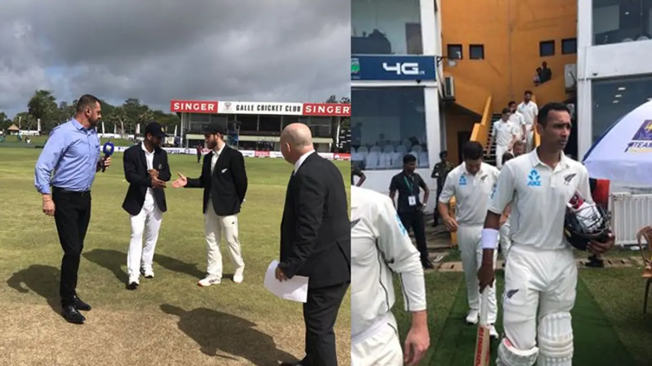 ಲಂಕಾ ಕಿವೀಸ್ ಟೆಸ್ಟ್: ಟಾಸ್ ಗೆದ್ದ ನ್ಯೂಜಿಲೆಂಡ್ ಬ್ಯಾಟಿಂಗ್ ಆಯ್ಕೆ