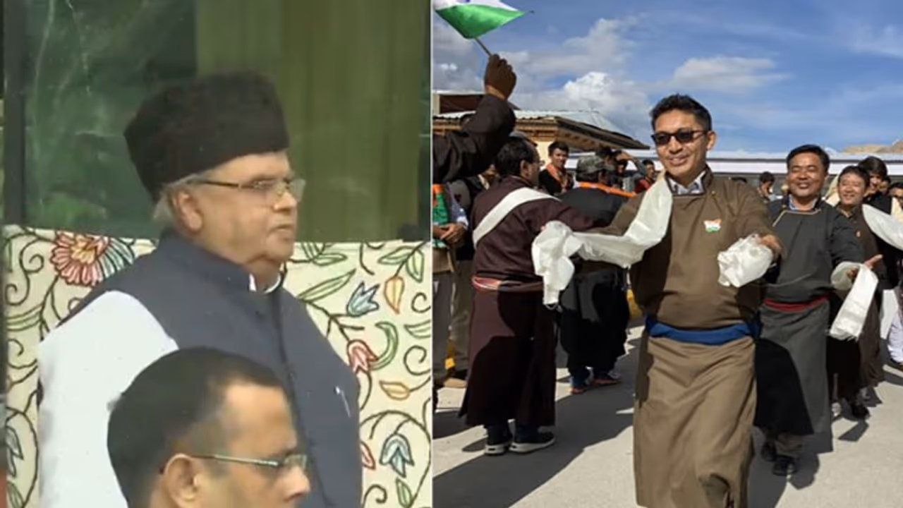 कश्मीर में राज्यपाल ने फहराया तिरंगा, लद्दाख के एकलौते सांसद ने लोगों के साथ मनाई जश्न ए आजादी कश्मीर में राज्यपाल ने फहराया तिरंगा, लद्दाख के एकलौते सांसद ने लोगों के साथ मनाई जश्न ए आजादी