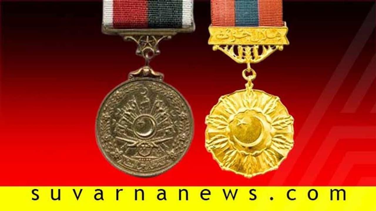 ಶತ್ರು ವಿಮಾನ ಹೊಡೆದುರುಳಿಸಿದ ಇಬ್ಬರಿಗೆ ಪಾಕ್ ಸೇನಾ ಮೆಡಲ್!