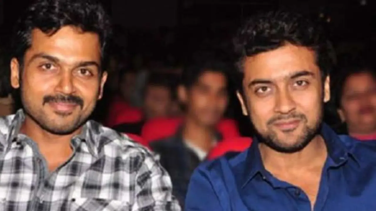 நடிகர்கள் சூர்யா, கார்த்தியை இப்படி நீங்க பார்த்திருக்கவே மாட்டீங்க... வைரலாகும் அரிய போட்டோ...! நடிகர்கள் சூர்யா, கார்த்தியை இப்படி நீங்க பார்த்திருக்கவே மாட்டீங்க... வைரலாகும் அரிய போட்டோ...!