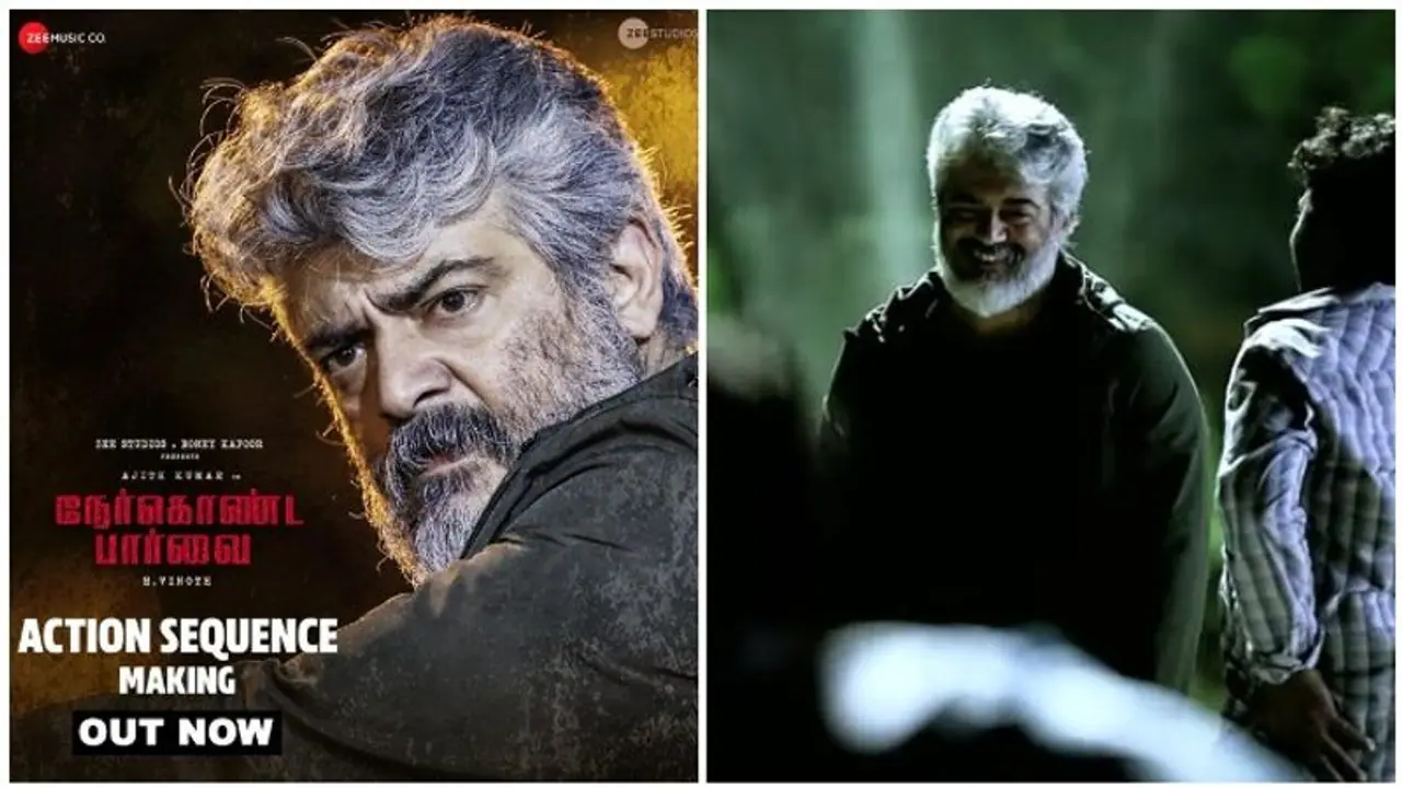 செம காட்டு காட்டிவிட்டு ஸ்டண்ட் கலைஞர்களிடம் மன்னிப்புக் கேட்கும் அஜீத்...பரபர வீடியோ... செம காட்டு காட்டிவிட்டு ஸ்டண்ட் கலைஞர்களிடம் மன்னிப்புக் கேட்கும் அஜீத்...பரபர வீடியோ...