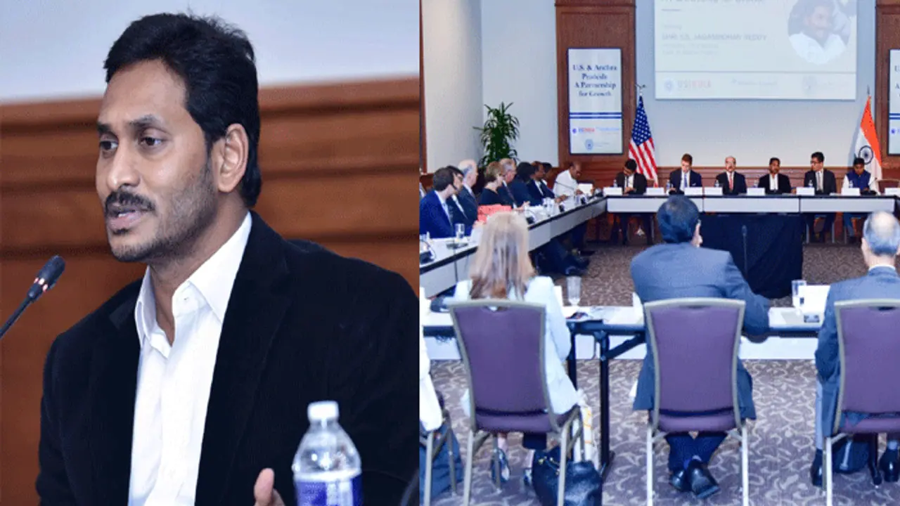 అవినీతి రహిత ప్రభుత్వం మాది... అమెరికా పర్యటనలో సీఎం జగన్ అవినీతి రహిత ప్రభుత్వం మాది... అమెరికా పర్యటనలో సీఎం జగన్