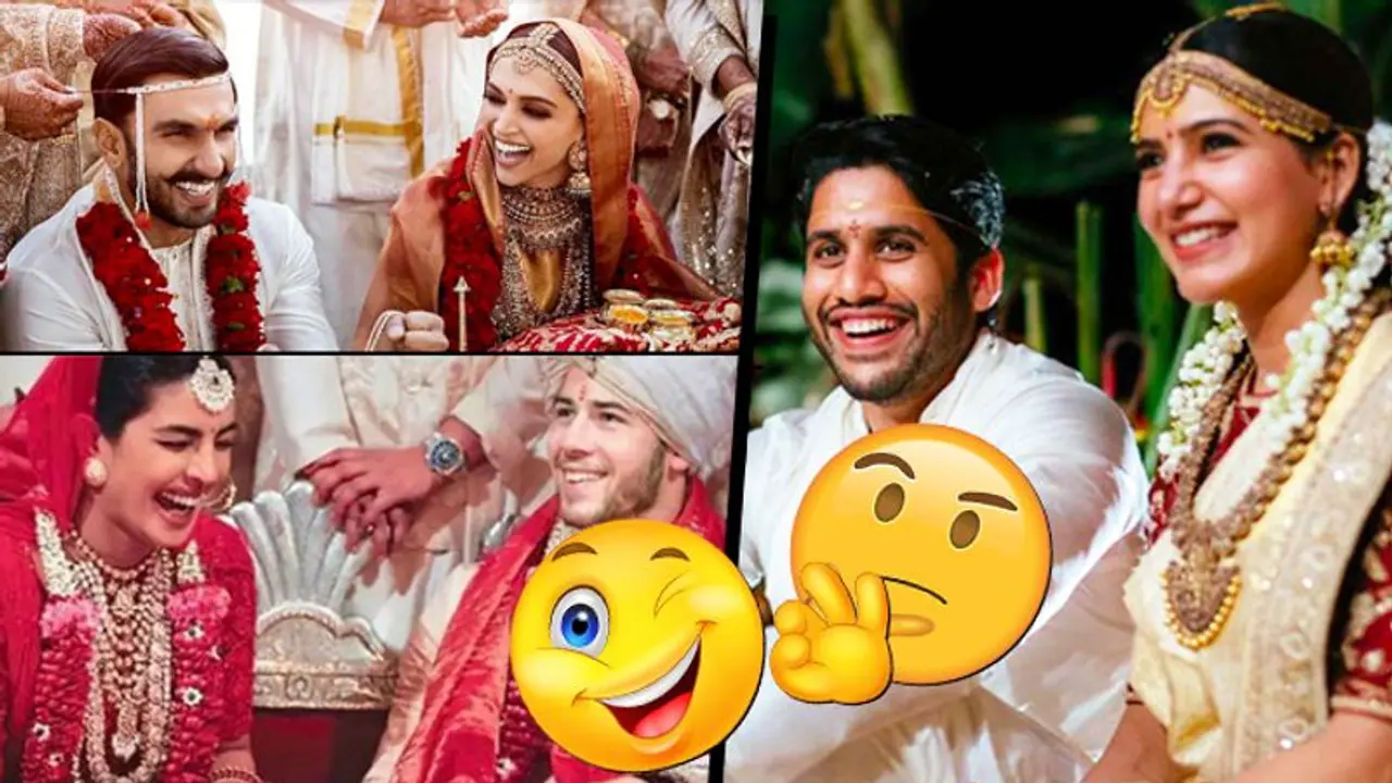 Here’s why celebrities laugh loudly during their wedding ceremonies