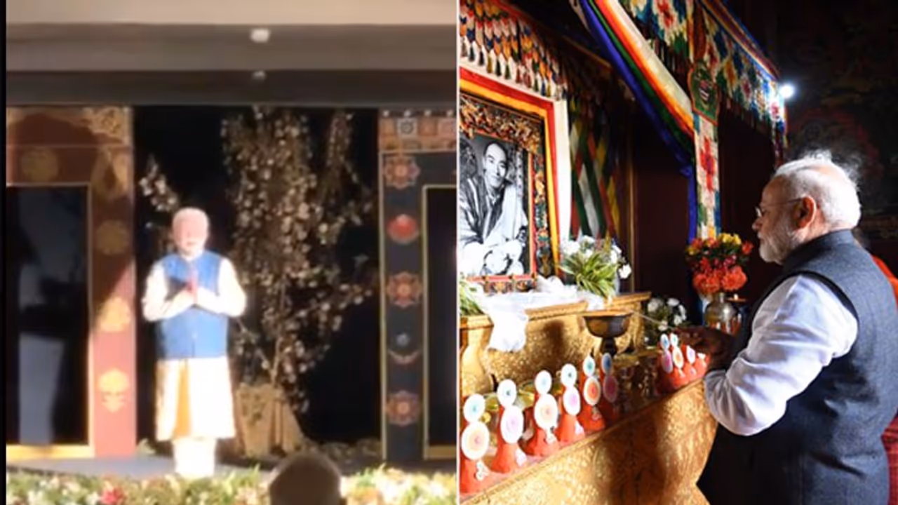 जब पीएम मोदी के सामने आए एक और मोदी, हॉल में बैठे लोगों ने जमकर बजाई ताली जब पीएम मोदी के सामने आए एक और मोदी, हॉल में बैठे लोगों ने जमकर बजाई ताली