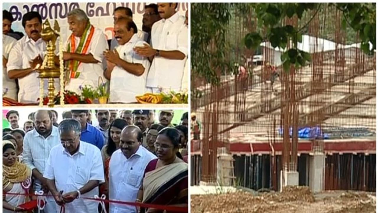 ഇടതു വലതു സര്ക്കാരുകള് മത്സരിച്ച് തറക്കല്ലിട്ടു; വര്ഷങ്ങള്ക്കിപ്പുറവും എങ്ങുമെത്താതെ കൊച്ചി ക്യാന്സര് സെന്റര് ഇടതു വലതു സര്ക്കാരുകള് മത്സരിച്ച് തറക്കല്ലിട്ടു; വര്ഷങ്ങള്ക്കിപ്പുറവും എങ്ങുമെത്താതെ കൊച്ചി ക്യാന്സര് സെന്റര്