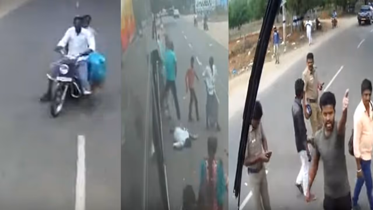 സഡന്‍ ബ്രേക്കിട്ട ബസില്‍ നിന്നും മരണത്തിലേക്ക് പറക്കുന്ന കണ്ടക്ടര്‍, സിനിമയല്ലിത് ജീവിതം!