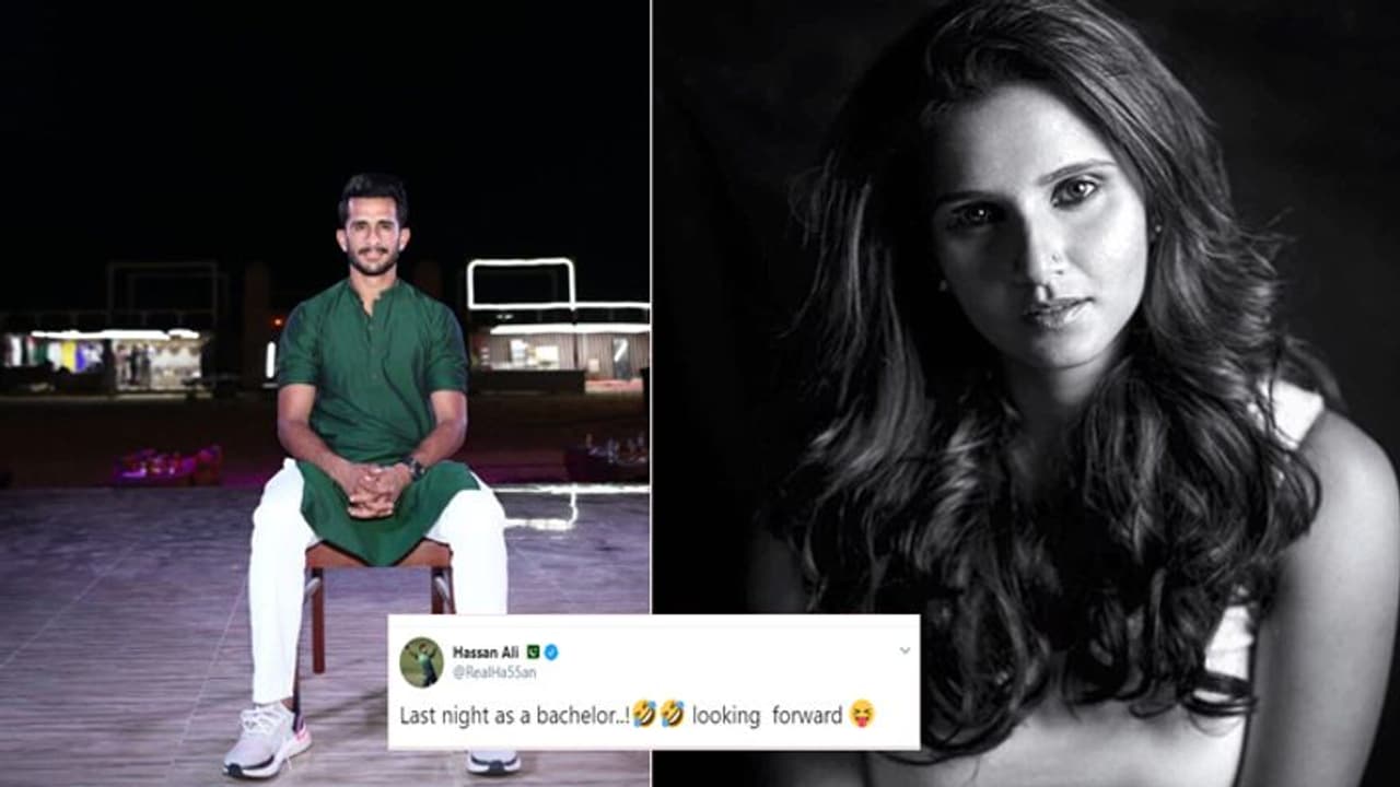 पाक गेंदबाज हसन ने शादी के एक दिन पहले शेयर की फोटो, सानिया बोलीं अब मैं तुम्हारी ननद बन गई पाक गेंदबाज हसन ने शादी के एक दिन पहले शेयर की फोटो, सानिया बोलीं अब मैं तुम्हारी ननद बन गई