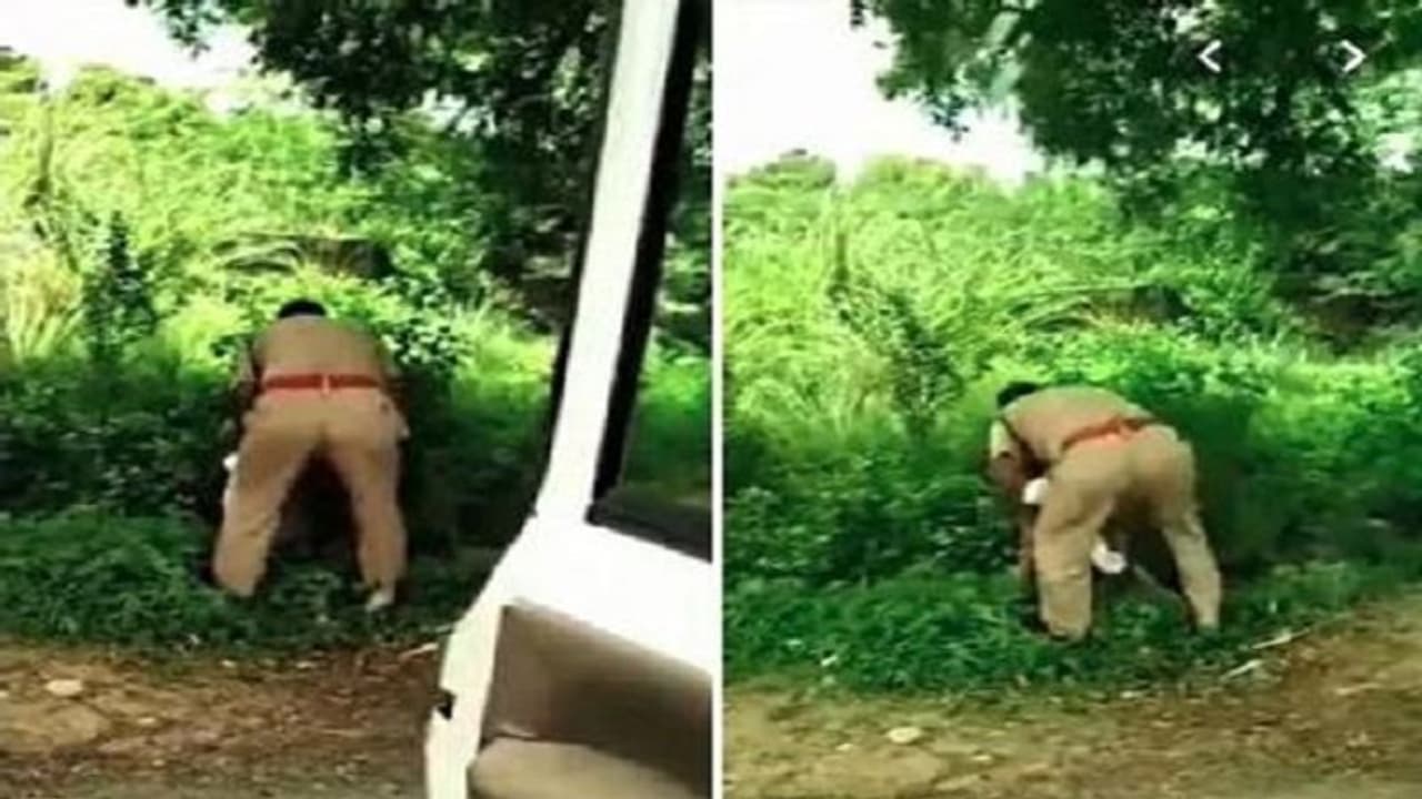 ಫ್ರಂಟ್ ಸೀಟ್’ಗಾಗಿ ಪೊಲೀಸರ ಬಡಿದಾಟ: ಆರಕ್ಷಕರೇ ಇದೆಂತಾ ಹುಚ್ಚಾಟ?