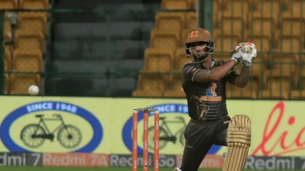 KPL 2019: Abhimanyu Mithun’s blitzkrieg keeps Shivamogga Lions unbeaten; Ballari down Bijapur KPL 2019: Abhimanyu Mithun’s blitzkrieg keeps Shivamogga Lions unbeaten; Ballari down Bijapur