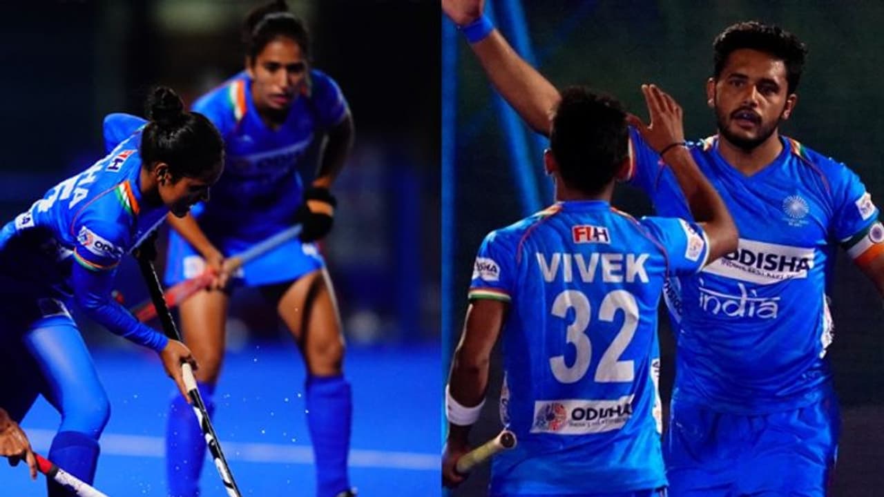 ಹಾಕಿ ಒಲಿಂಪಿಕ್ ಟೆಸ್ಟ್: ಫೈನಲ್ಗೆ ಭಾರತ ತಂಡ ಹಾಕಿ ಒಲಿಂಪಿಕ್ ಟೆಸ್ಟ್: ಫೈನಲ್ಗೆ ಭಾರತ ತಂಡ