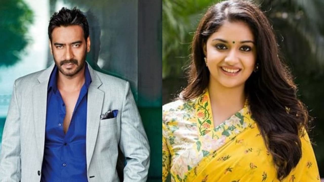 ബോളിവുഡിൽ അരങ്ങേറ്റം കുറിക്കാനൊരുങ്ങി കീർത്തി സുരേഷ്‌; നായകനായി അജയ് ദേവഗൺ