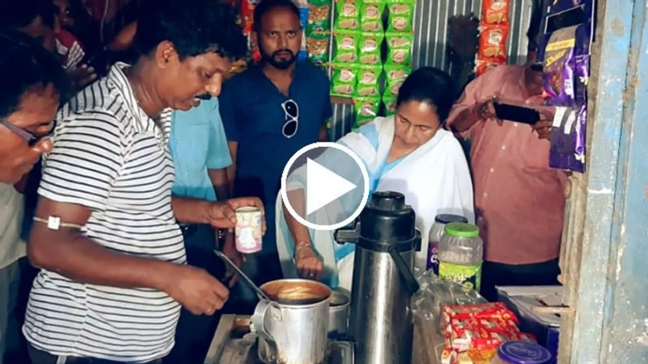 కార్యకర్తలకు స్వయంగా టీ చేసి ఇచ్చిన సీఎం..వీడియో వైరల్ కార్యకర్తలకు స్వయంగా టీ చేసి ఇచ్చిన సీఎం..వీడియో వైరల్