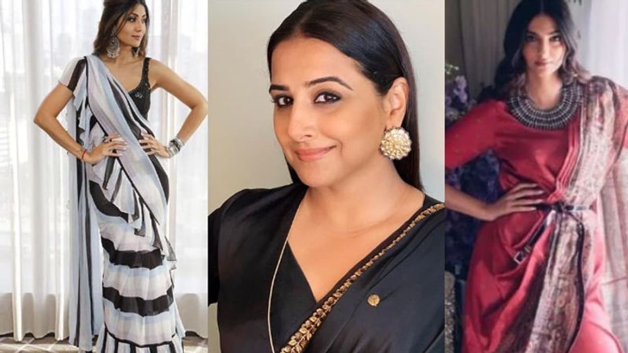 താരങ്ങളും അടിമുടി മാറിയ സാരി ഫാഷനും... താരങ്ങളും അടിമുടി മാറിയ സാരി ഫാഷനും...