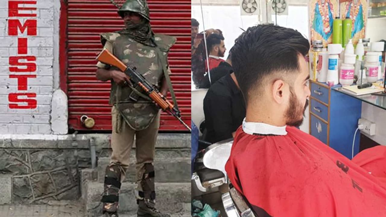 കശ്മീരിലെ മറുനാടൻ ബാർബർമാർ പേടിച്ചു സ്ഥലം വിട്ടു, നാട്ടിലെ മുടിവെട്ടുകാർക്കിത് കൊയ്ത്തുകാലം കശ്മീരിലെ മറുനാടൻ ബാർബർമാർ പേടിച്ചു സ്ഥലം വിട്ടു, നാട്ടിലെ മുടിവെട്ടുകാർക്കിത് കൊയ്ത്തുകാലം