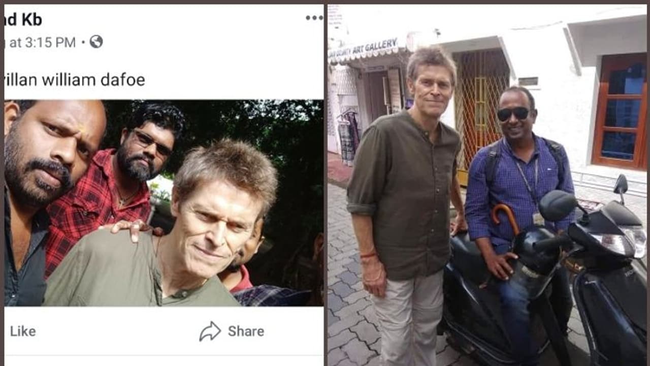 ഹോളിവുഡ് ചലച്ചിത്ര താരം വില്ല്യം ഡെഫോ കൊച്ചിയില് ഹോളിവുഡ് ചലച്ചിത്ര താരം വില്ല്യം ഡെഫോ കൊച്ചിയില്