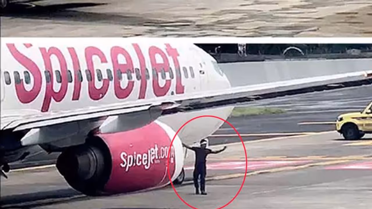 प्लेन को टच करके देखना चाहता था क्रेजी मेन, कर बैठा यह खतरनाक काम