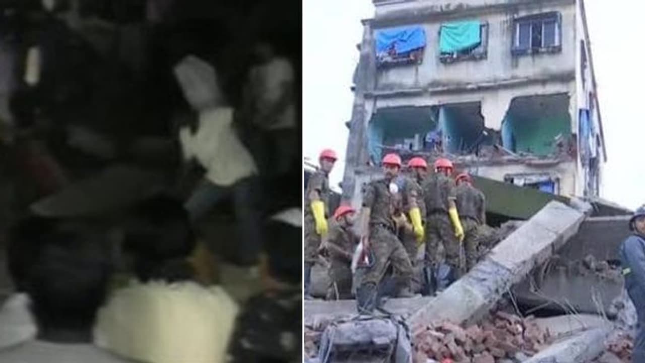 देर रात हिलने लगे थे बिल्डिंग के कॉलम, कुछ देर में ताश के पत्ते की तरह बिखर गई 4 मंजिला इमारत देर रात हिलने लगे थे बिल्डिंग के कॉलम, कुछ देर में ताश के पत्ते की तरह बिखर गई 4 मंजिला इमारत