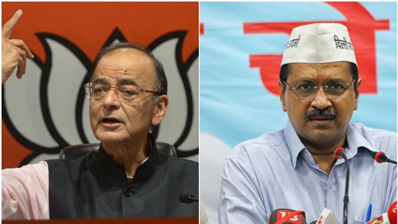 এখন গুণ গাইছেন, আগে জেটলিকে 'দুর্নীতিগ্রস্ত' বলেছিলেন কেজরিওয়াল