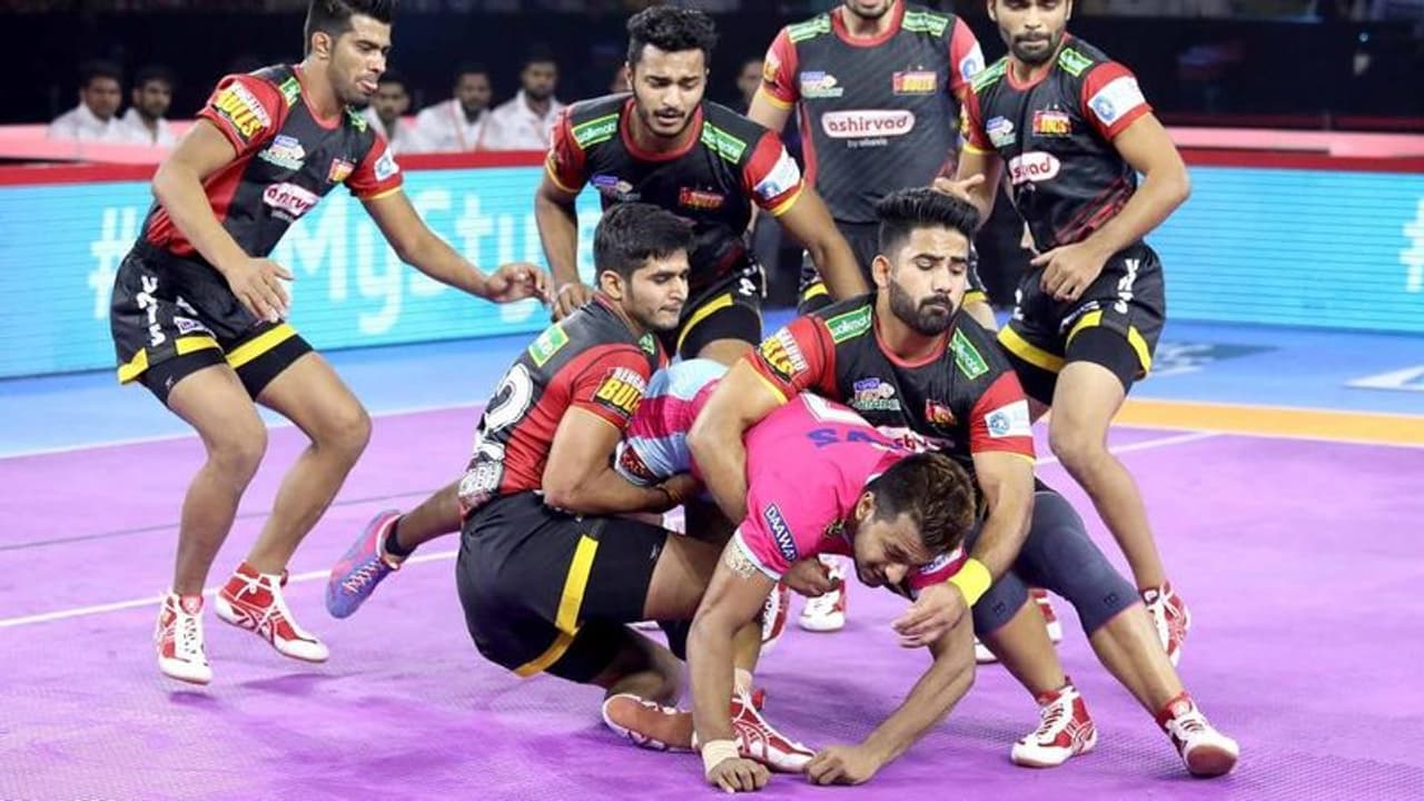 PKL 2019: ಜೈಪುರ ಮಣಿಸಿ ಗೆಲುವಿನ ಹಳಿಗೆ ಮರಳಿದ ಬೆಂಗಳೂರು ಬುಲ್ಸ್
