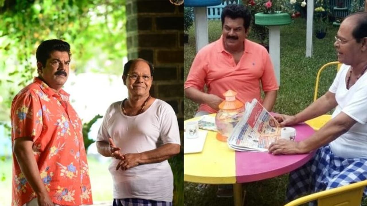 ചിരിപ്പിക്കാൻ ഇന്നസെന്‍റ് മുകേഷ് കൂട്ട് കെട്ട് വീണ്ടും, 'ധമാക്ക' ലൊക്കേഷൻ ചിത്രങ്ങൾ