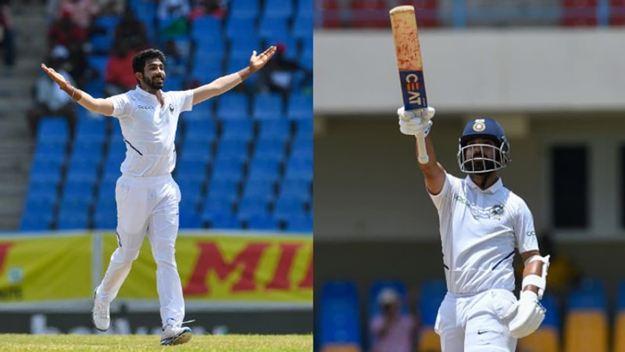 ভয়ঙ্কর বুমরা, দুরন্ত রাহানে, ভারতের সামনে অসহায় আত্মসমর্পণ ওয়েস্ট ইন্ডিজের ভয়ঙ্কর বুমরা, দুরন্ত রাহানে, ভারতের সামনে অসহায় আত্মসমর্পণ ওয়েস্ট ইন্ডিজের