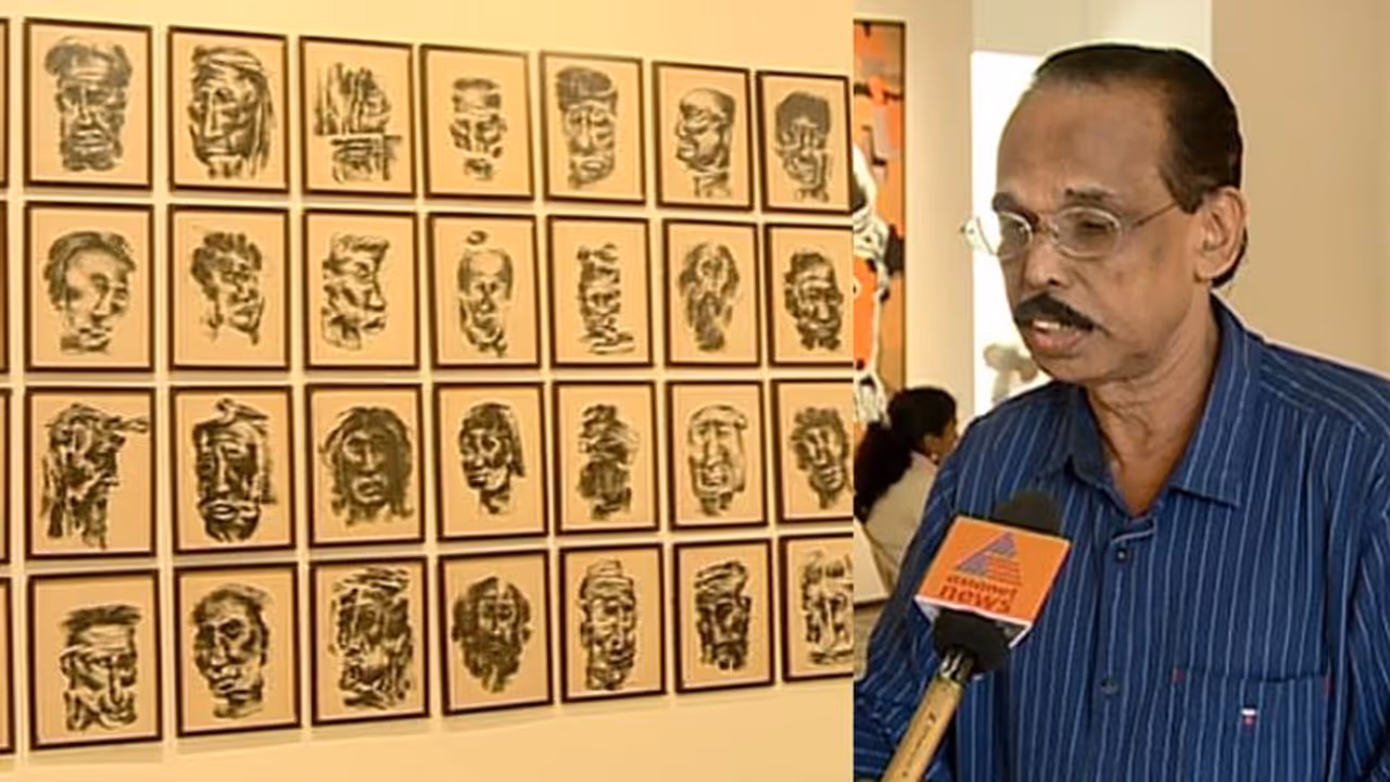 സമകാലിക വിഷയങ്ങൾ കാൻവാസിലാക്കി ബിഡി ദത്തൻ; ദർബാർ ഹാളിൽ ഒരുക്കിയ ചിത്രപ്രദർശനത്തിന് തിരക്കേറുന്നു സമകാലിക വിഷയങ്ങൾ കാൻവാസിലാക്കി ബിഡി ദത്തൻ; ദർബാർ ഹാളിൽ ഒരുക്കിയ ചിത്രപ്രദർശനത്തിന് തിരക്കേറുന്നു