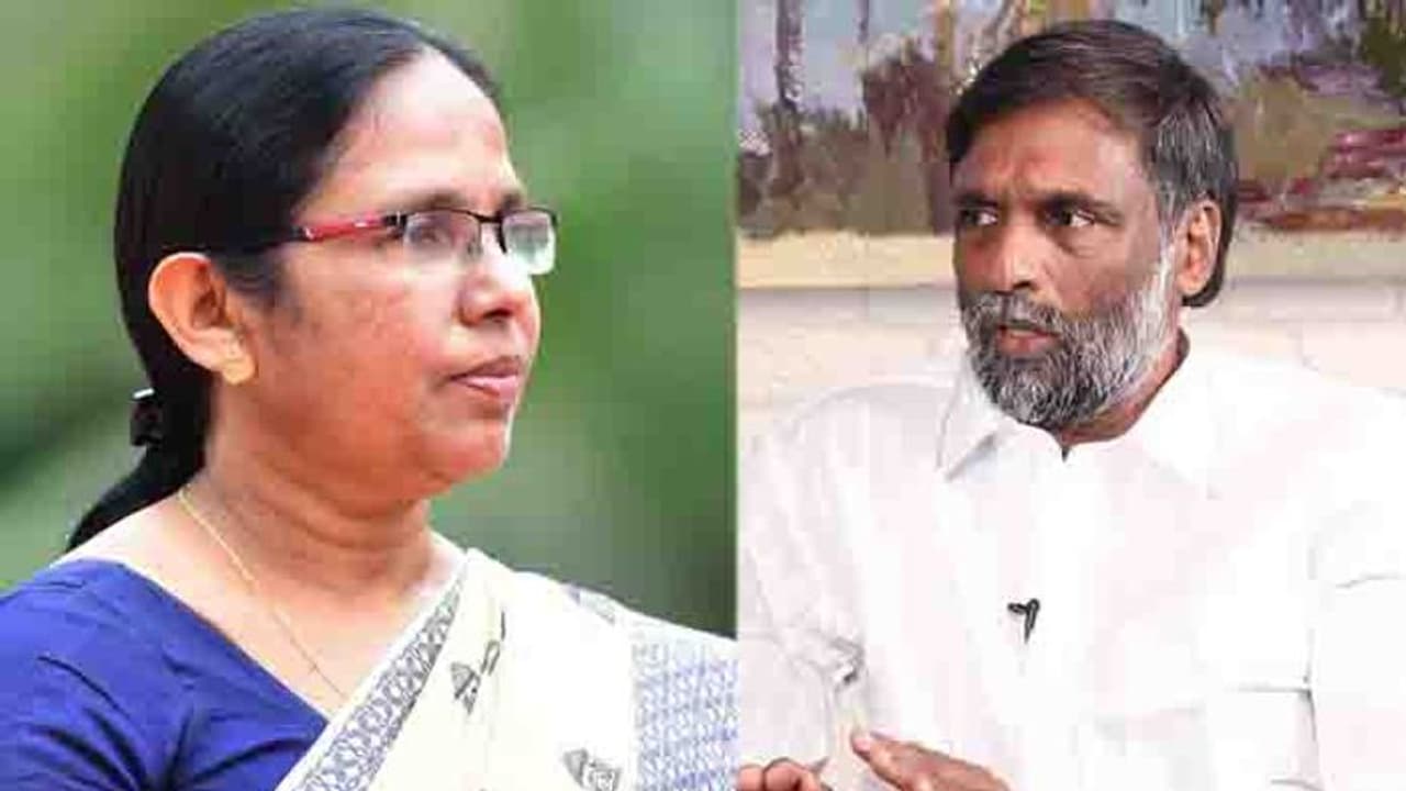 അശാസ്ത്രീയ ചികിത്സ: മോഹനൻ വൈദ്യർക്ക് എതിരെ കേസ് എടുക്കണമെന്ന് ആരോഗ്യമന്ത്രി അശാസ്ത്രീയ ചികിത്സ: മോഹനൻ വൈദ്യർക്ക് എതിരെ കേസ് എടുക്കണമെന്ന് ആരോഗ്യമന്ത്രി