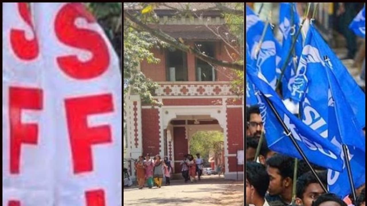 യൂണിവേഴ്സിറ്റി കോളേജ് തെരഞ്ഞെടുപ്പ്: എസ്എഫ്ഐ നേതാക്കൾ ഭീഷണിപ്പെടുത്തുന്നുവെന്ന് കെഎസ്യു യൂണിവേഴ്സിറ്റി കോളേജ് തെരഞ്ഞെടുപ്പ്: എസ്എഫ്ഐ നേതാക്കൾ ഭീഷണിപ്പെടുത്തുന്നുവെന്ന് കെഎസ്യു
