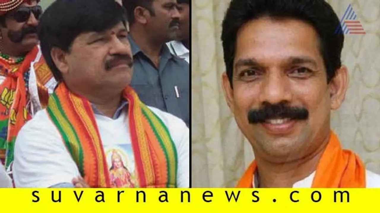 ಮೈಸೂರು: ನಳಿನ್ ಭೇಟಿ, ಅಂತರ ಕಾಯ್ದುಕೊಂಡ ಸಚಿವ ಸ್ಥಾನ ವಂಚಿತ ಶಾಸಕ