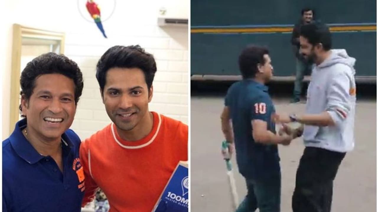 సచిన్ తో క్రికెట్ ఆడిన కుర్ర హీరో.. వీడియో వైరల్!