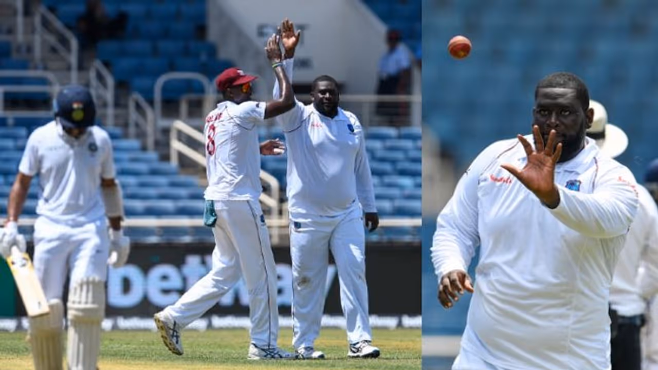 World’s heaviest Test cricketer Rahkeem Cornwall shares his joy of taking Cheteshwar Pujara as first Test wicket