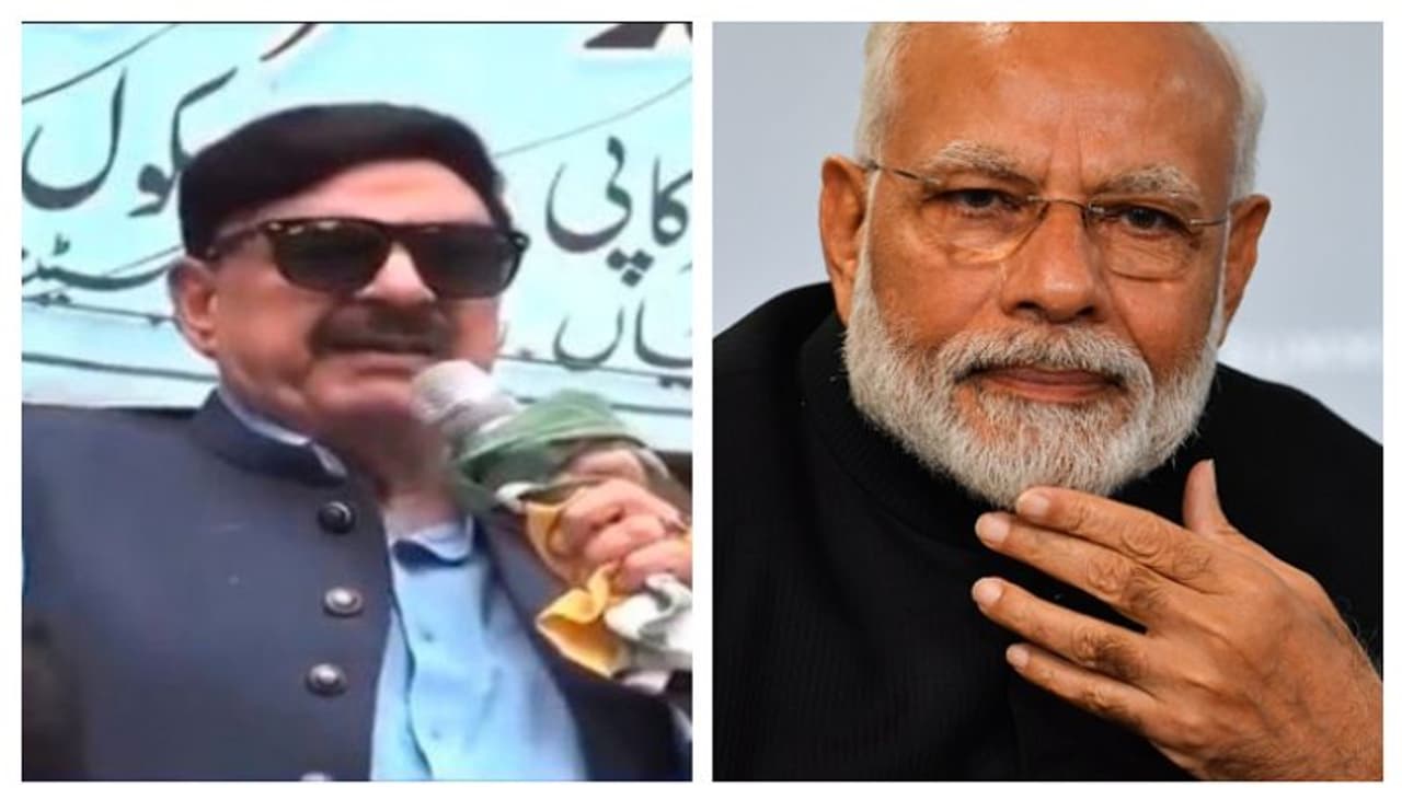 মোদীর নাম মুখে নিতেই কারেন্ট খেলেন পাক মন্ত্রী, দেখুন ভাইরাল ভিডিও