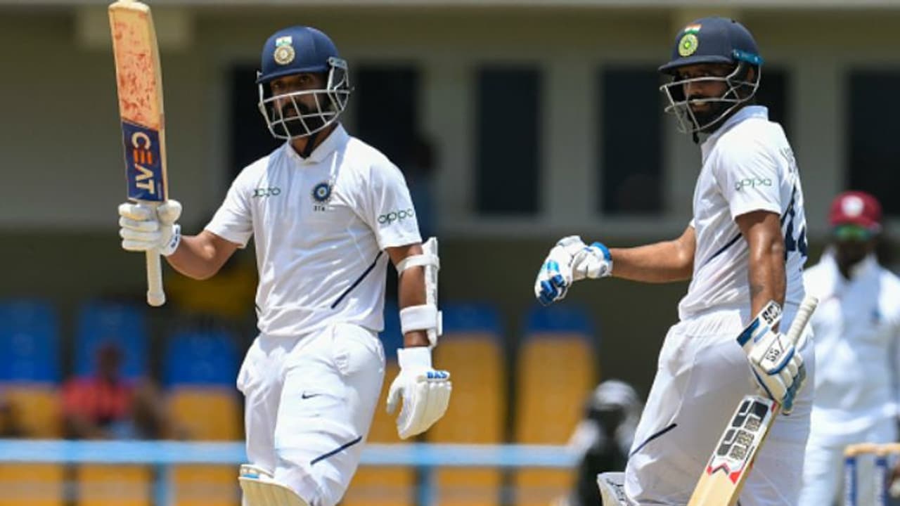 ఇండియా వెస్టిండిస్ సెకండ్ టెస్ట్: అదరగొట్టిన రహానే విహారి జోడీ... మూడోరోజు భారత్ దే ఇండియా వెస్టిండిస్ సెకండ్ టెస్ట్: అదరగొట్టిన రహానే విహారి జోడీ... మూడోరోజు భారత్ దే