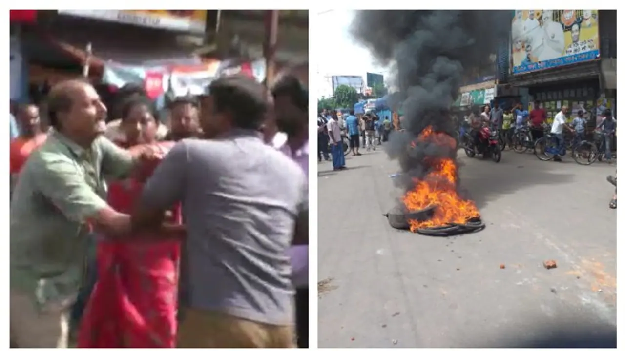 দফায় দফায় সংঘর্ষ, বনধ ঘিরে অশান্তির আগুন গোটা ব্যারাকপুরে দফায় দফায় সংঘর্ষ, বনধ ঘিরে অশান্তির আগুন গোটা ব্যারাকপুরে