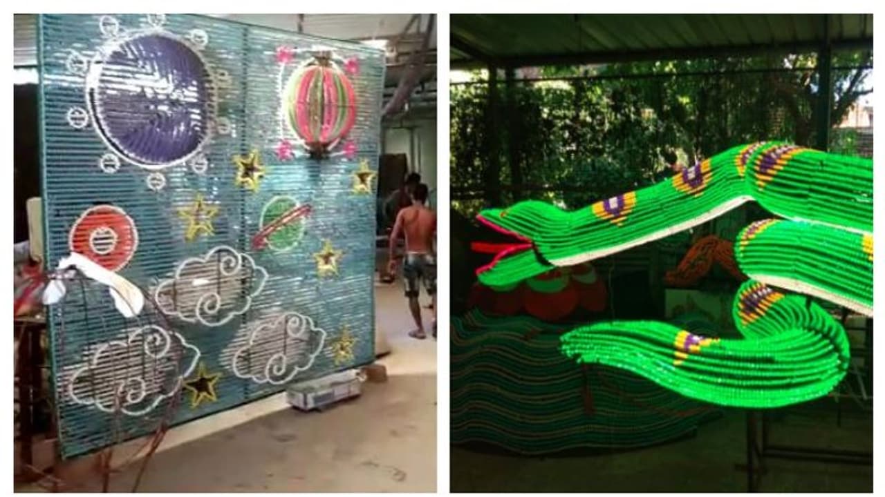 চন্দননগরের আলোয় এবার ফুটে উঠবে ভারতের চন্দ্রাভিযান, দেখা যাবে কলকাতার নামী পুজোয় চন্দননগরের আলোয় এবার ফুটে উঠবে ভারতের চন্দ্রাভিযান, দেখা যাবে কলকাতার নামী পুজোয়