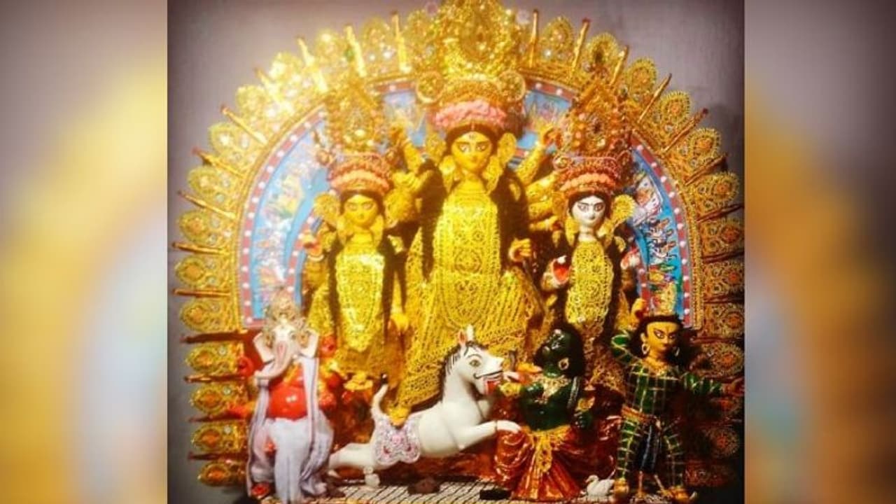 ঐতিহ্যময় শোভাবাজার রাজবাড়ির দুর্গাপুজো