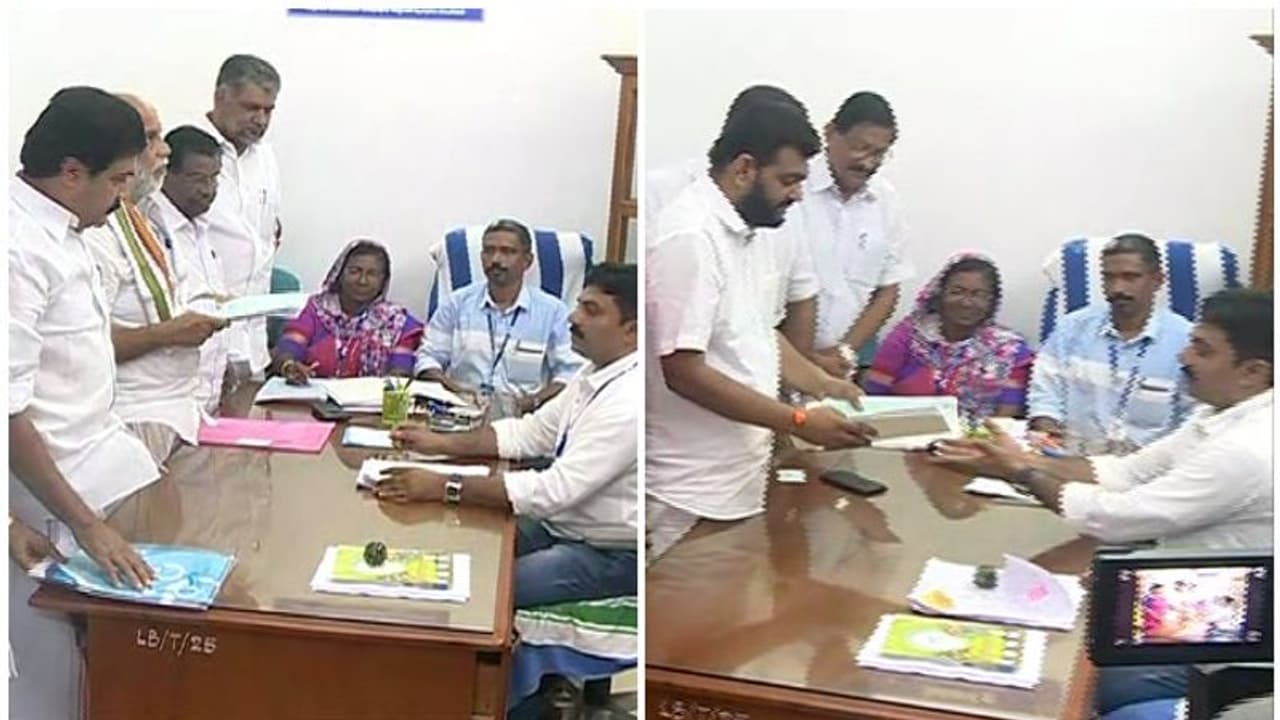 പാലാ ഉപതെരഞ്ഞെടുപ്പ്; ജോസ് ടോമും എന് ഹരിയും നാമനിര്ദ്ദേശ പത്രികകള് സമര്പ്പിച്ചു പാലാ ഉപതെരഞ്ഞെടുപ്പ്; ജോസ് ടോമും എന് ഹരിയും നാമനിര്ദ്ദേശ പത്രികകള് സമര്പ്പിച്ചു