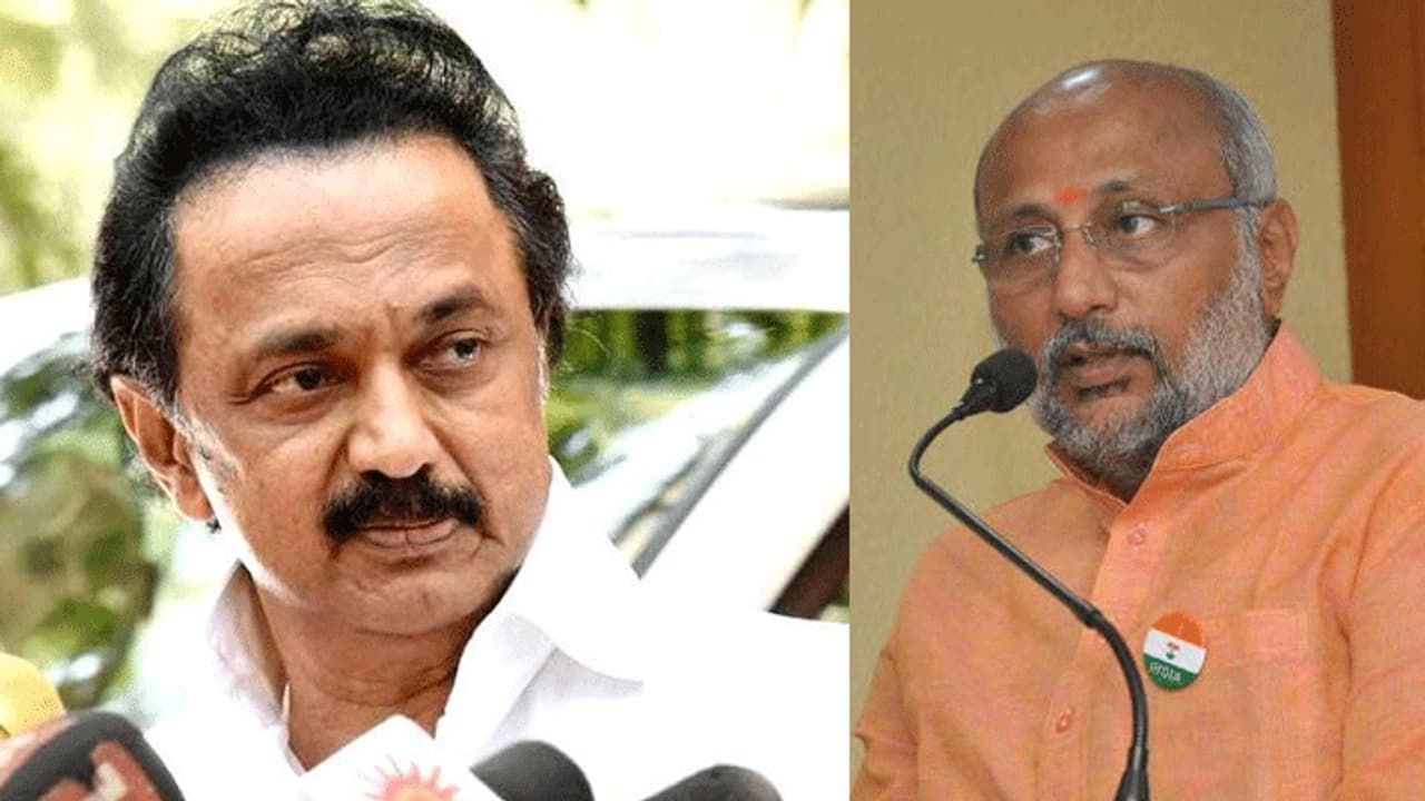 மு.க.ஸ்டாலின் தேர்தலில் எங்களை வீழ்த்தி வெற்றித் தளபதியாகி விட்டார்... பாராட்டித் தள்ளிய பாஜக முக்கியப் புள்ளி..!