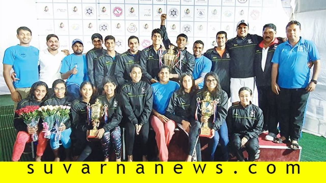 ರಾಷ್ಟ್ರೀಯ ಈಜು: ಕರ್ನಾಟಕ ಚಾಂಪಿಯನ್ ರಾಷ್ಟ್ರೀಯ ಈಜು: ಕರ್ನಾಟಕ ಚಾಂಪಿಯನ್